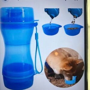 Vivitar Pet Portable Feeder & Water Bottle NWT